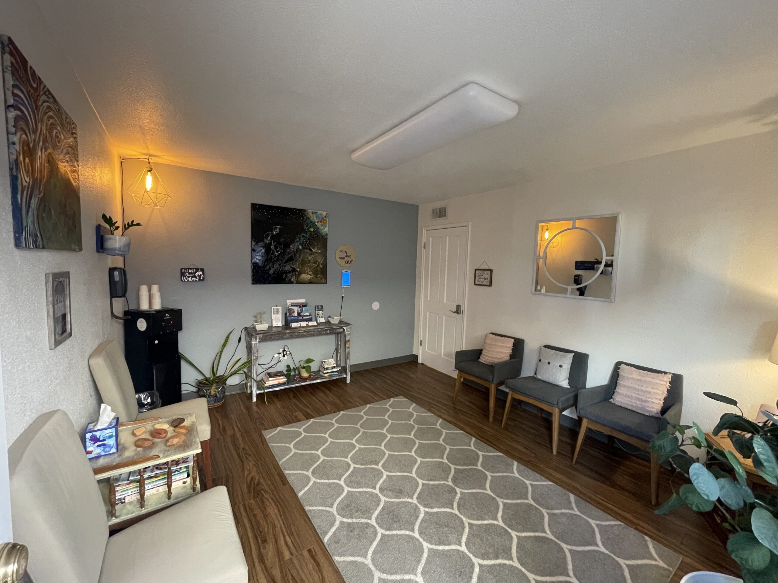 The welcoming Expanding Horizons Counseling office